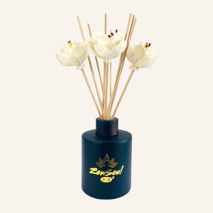 Black Round Diffuser (4oz)