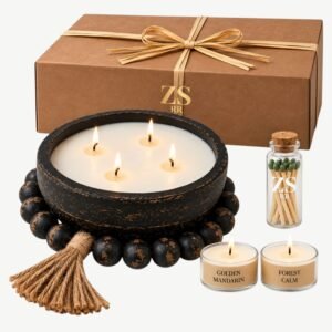 Black Vintage Mala Bowl