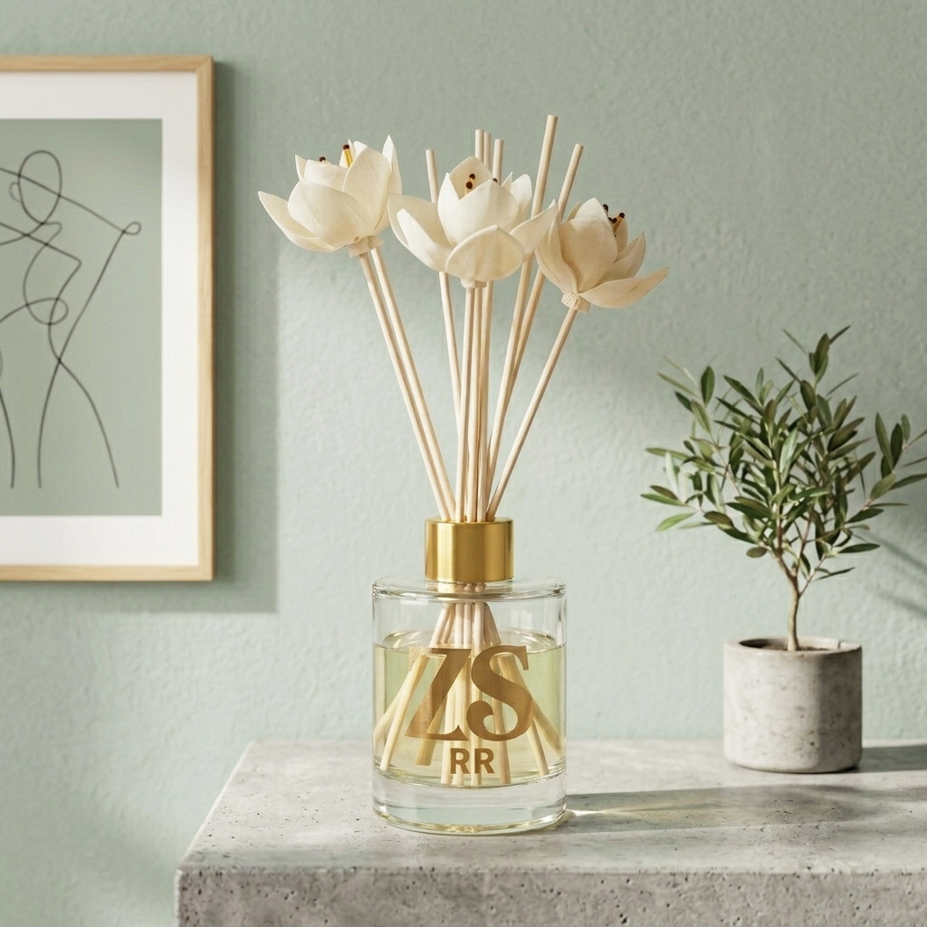 Clear Round Diffuser (4oz) - Image 2