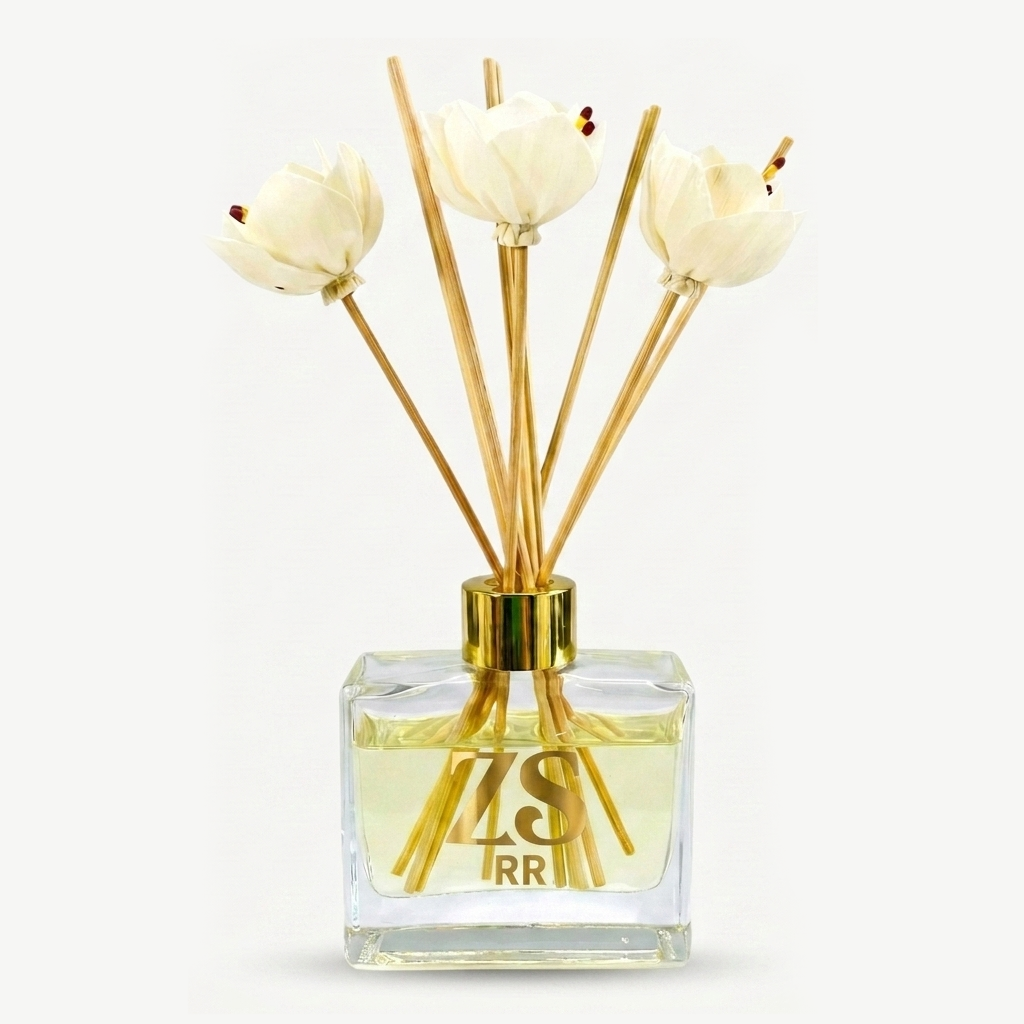 Square Clear Diffuser (4oz)